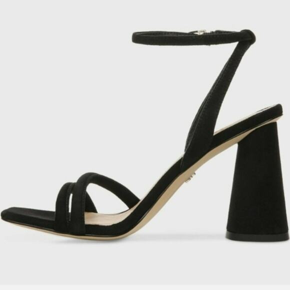 Sam Edelman Kia Strappy Dress Sandals Black 6 - Picture 3 of 8